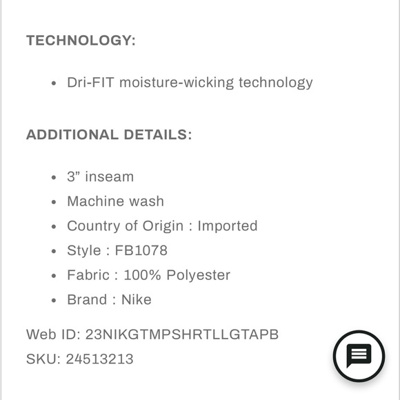 NWT!  Nike Dri fit girls shorts, size large and x-large - Picture 3 of 12